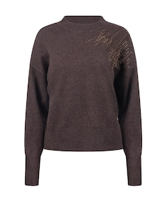 Dames trui bruin