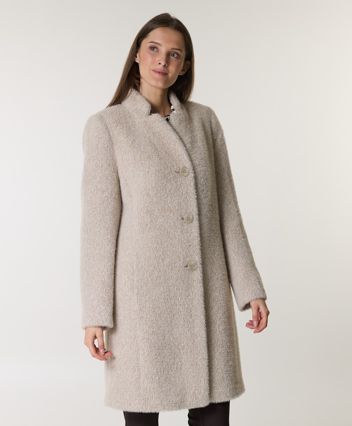 Dames jas beige
