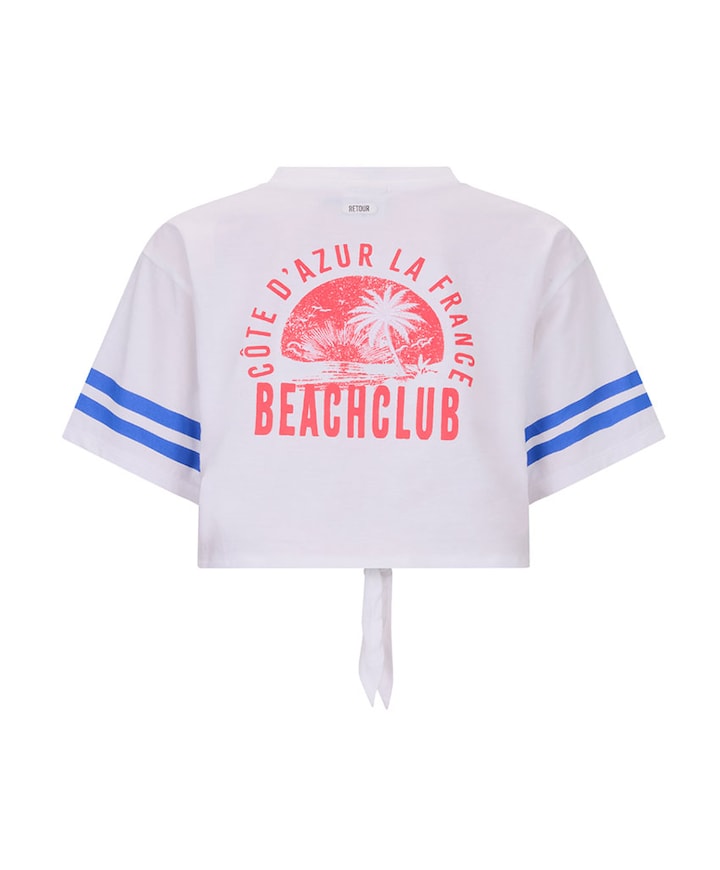 Meisjes T-shirt ecru