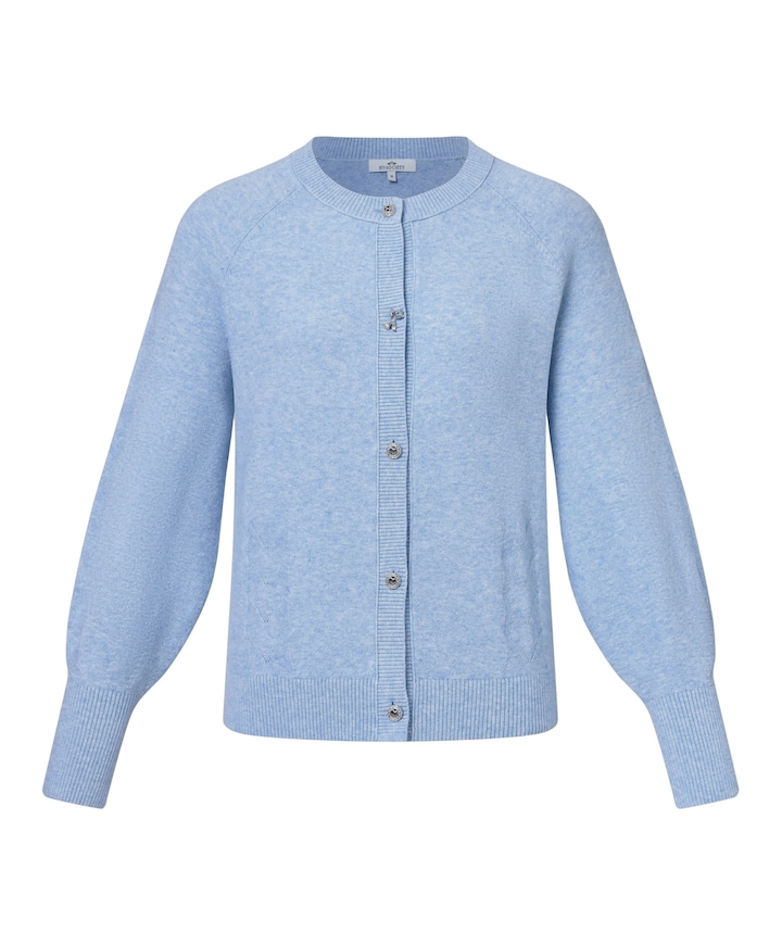Dames vest blauw