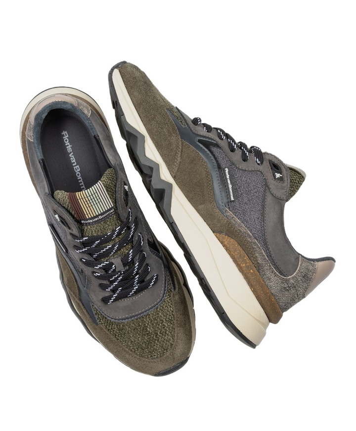 heren sneakers groen