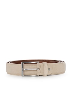 Heren riem beige