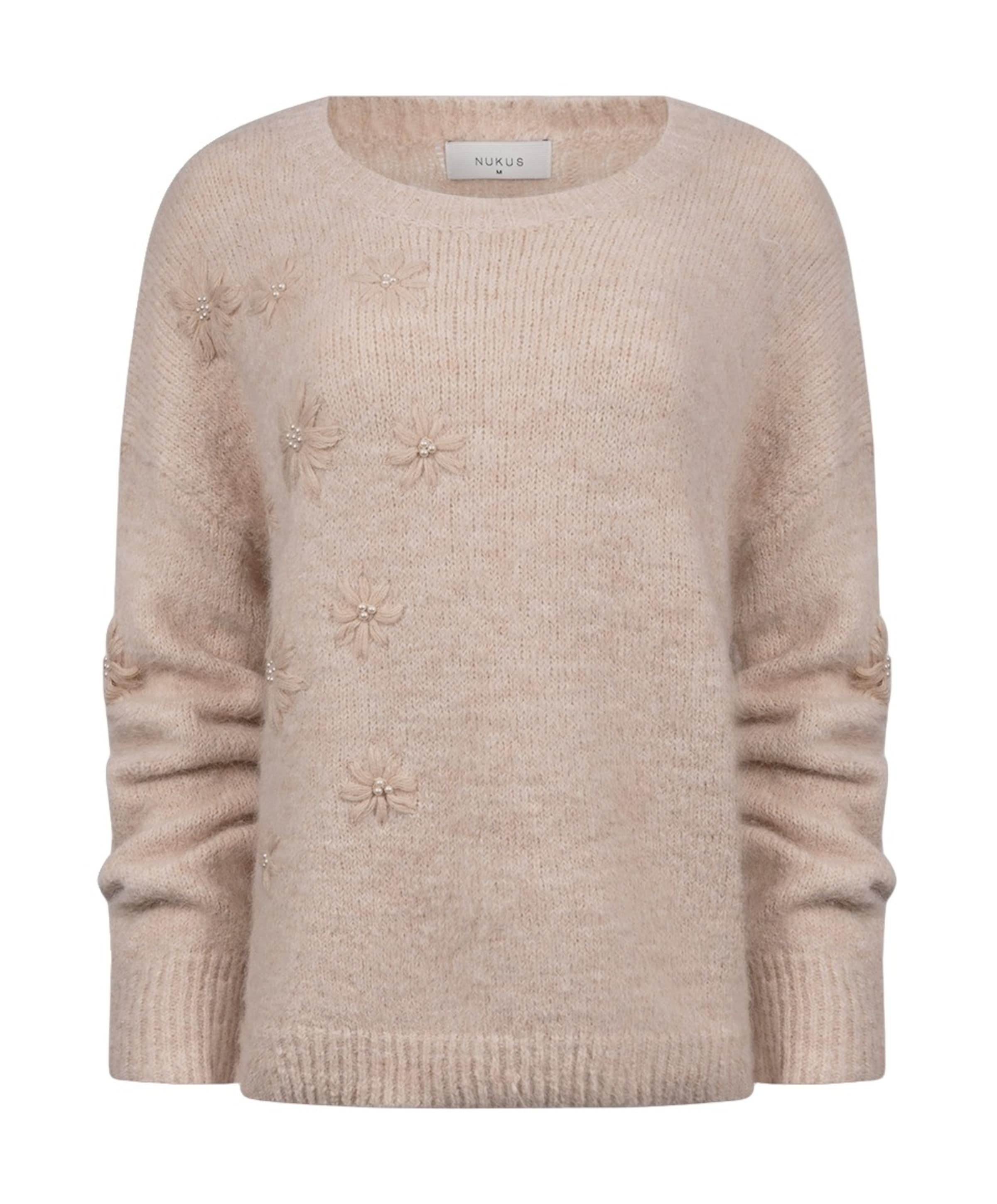 Dames trui beige