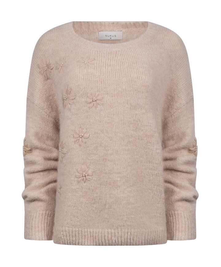 Dames trui beige