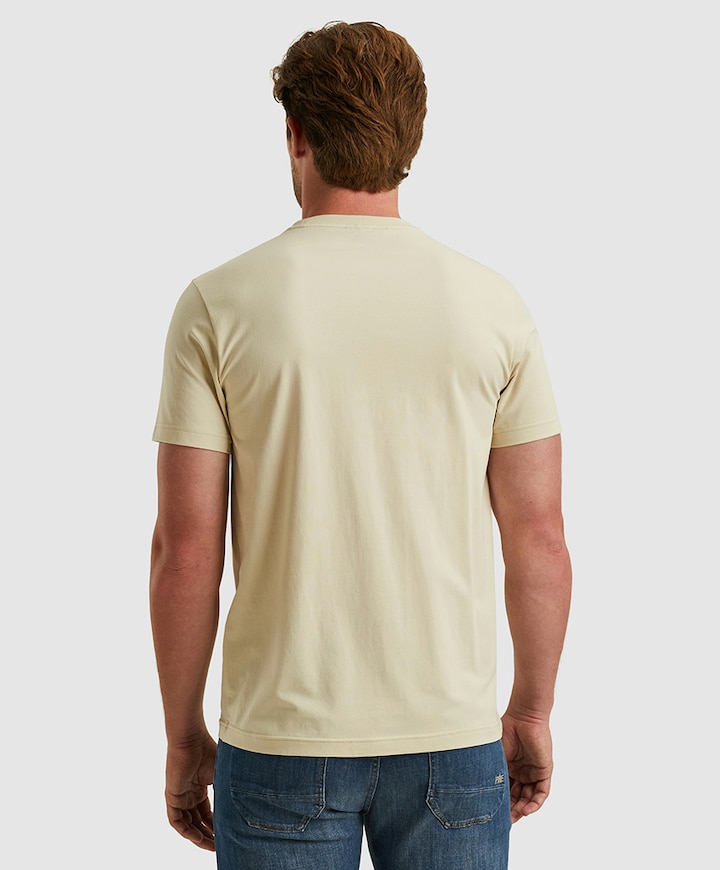 Heren t-shirt ecru