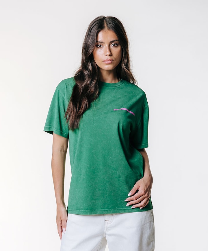 Dames T-shirt groen