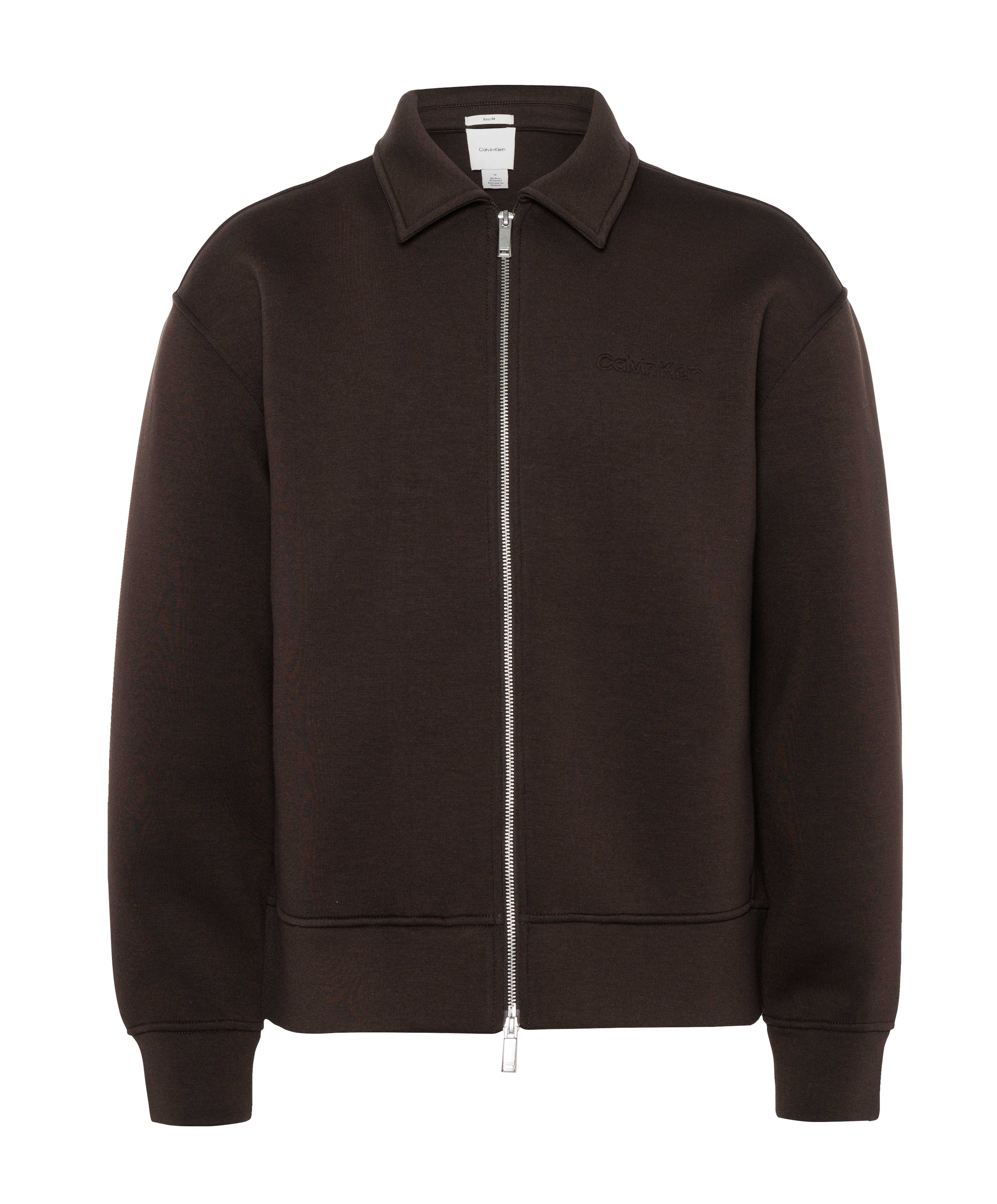 Heren overshirt bruin