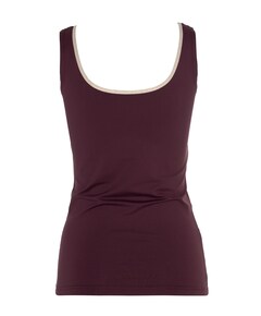 Dames top bordeaux