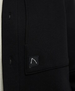 Heren overshirt zwart