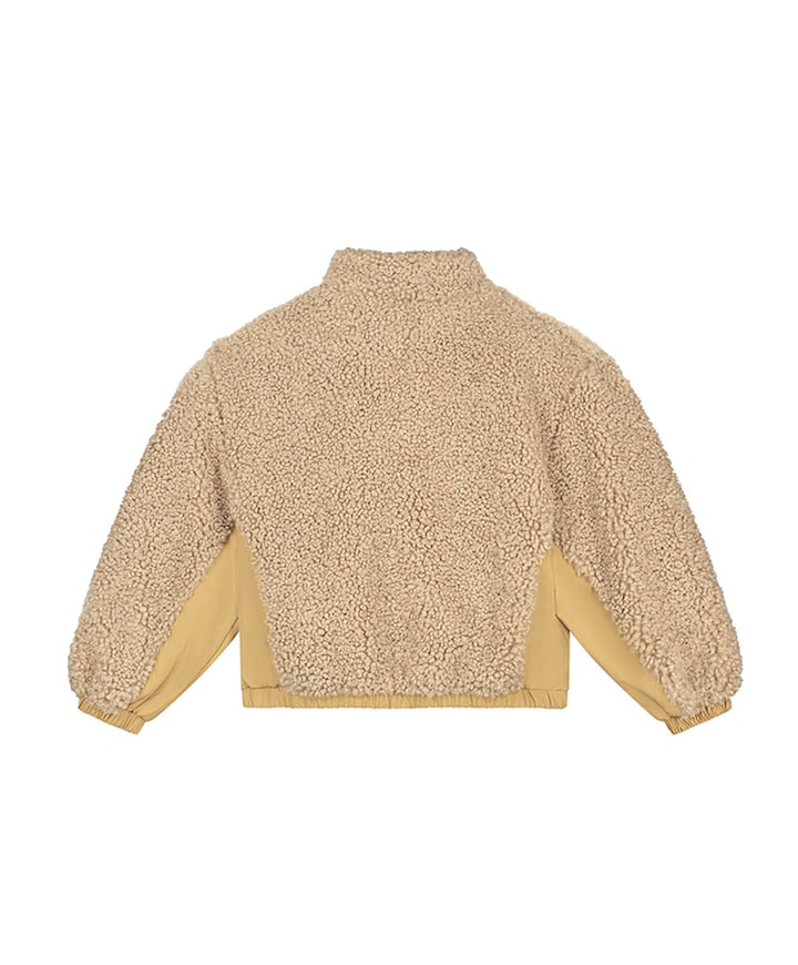 Meisjes jas beige
