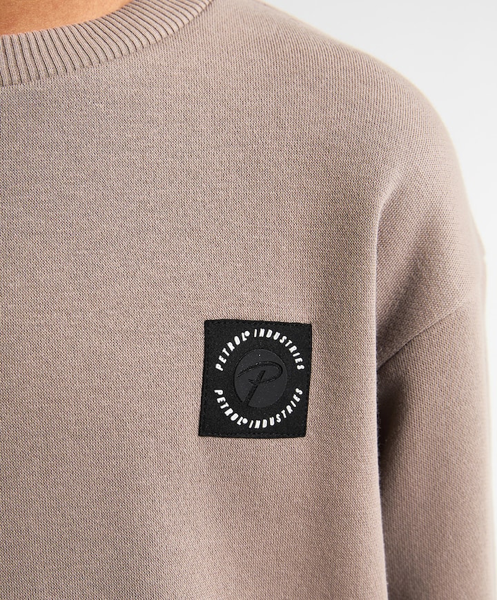 Jongens sweater bruin