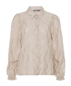 Dames blouse beige