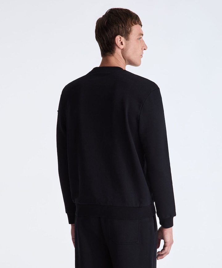 Heren sweater zwart