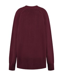 Dames vest bordeaux
