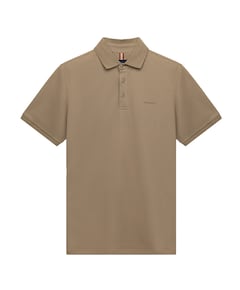 Heren polo beige