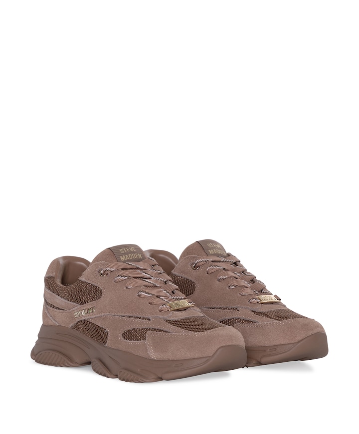 Front Row dames sneakers beige