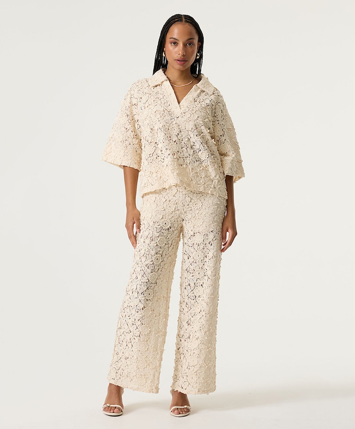 Dames blouse ecru