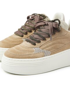 Isa Josie dames sneakers beige