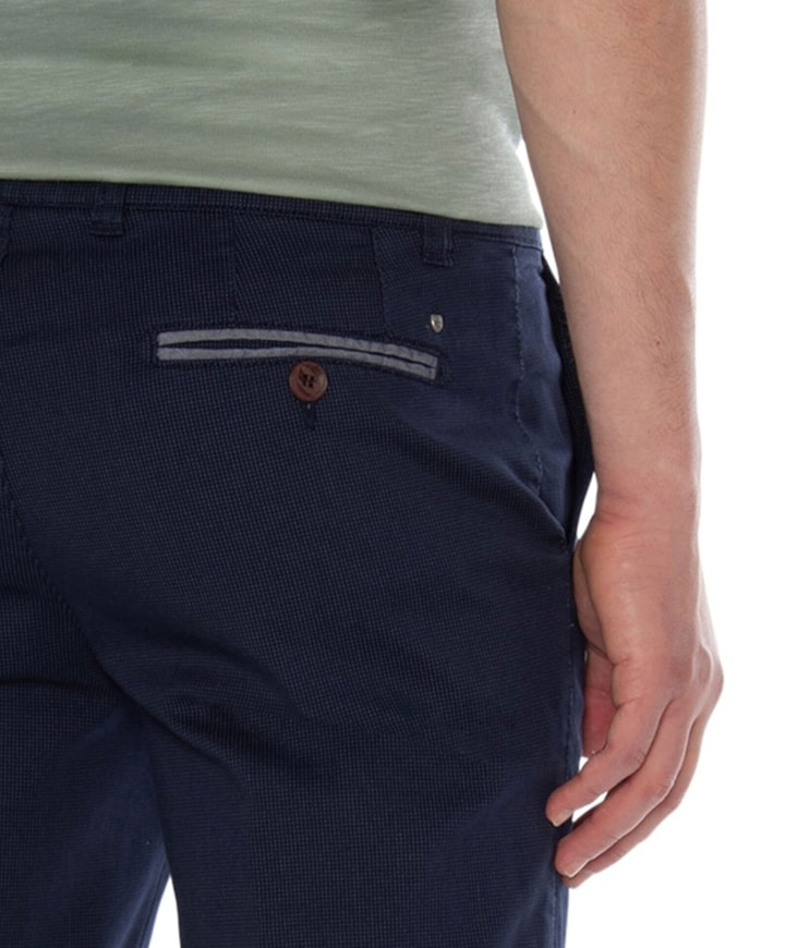 Modern Chino Collection heren broek blauw
