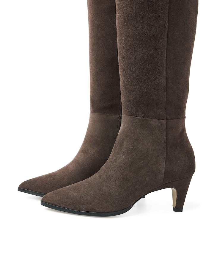 Lina Perri dames laarzen bruin