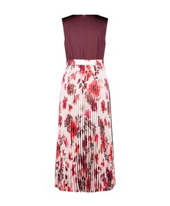 Dames jurk bordeaux