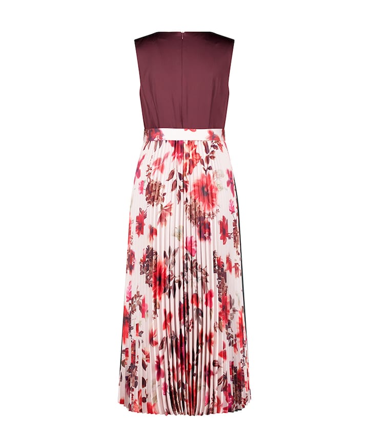 Dames jurk bordeaux