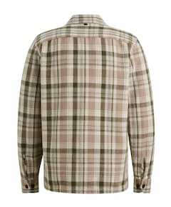 Heren overhemd lange mouw roze