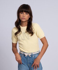 T-shirt geel