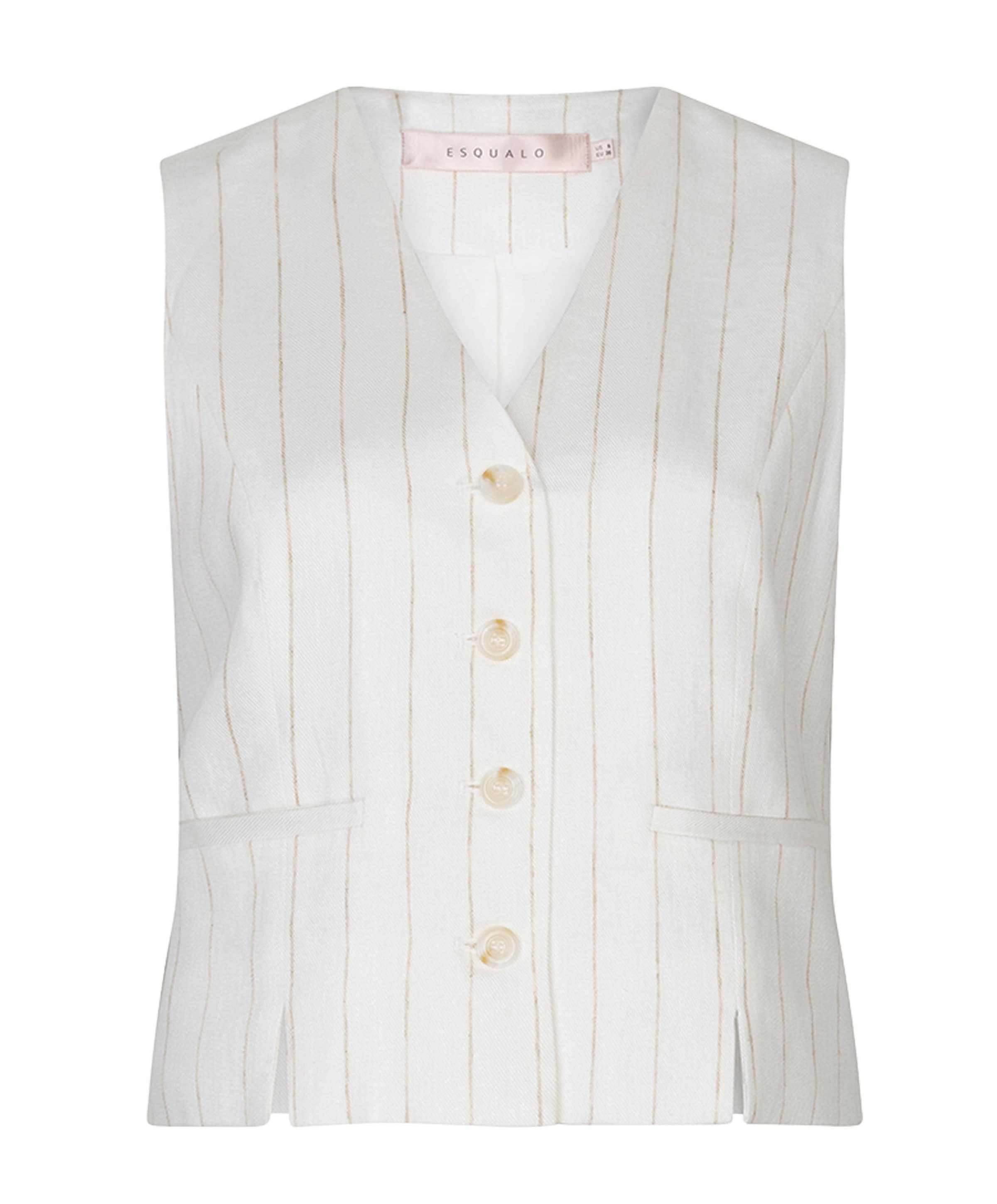 Dames gilet ecru