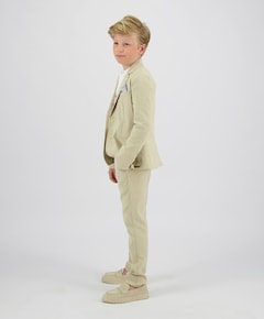 Jongens colbert beige