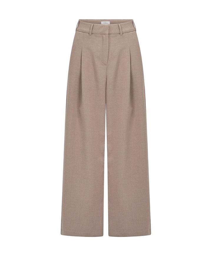 Pants Rue de la Folie dames broek beige