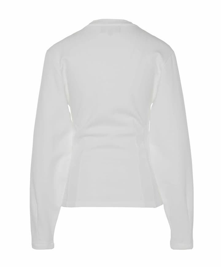 Dames longsleeve ecru