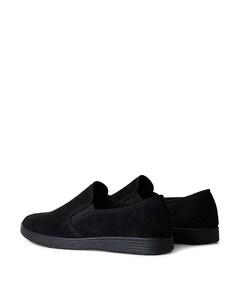 Neles stretch pantoffel heren pantoffels zwart