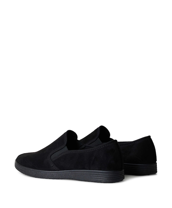 Neles stretch pantoffel heren pantoffels zwart