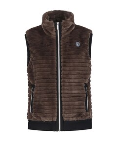 Dames bodywarmer bruin