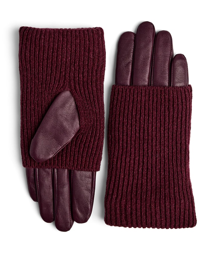 Dames handschoenen bordeaux