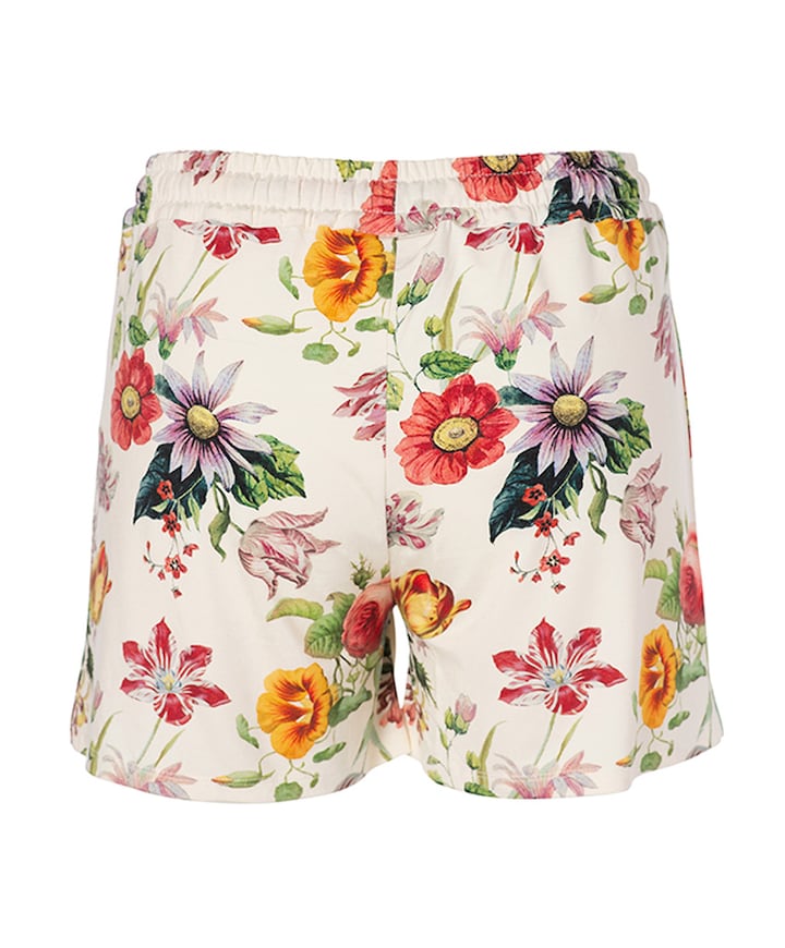 Dames pyjamashort ecru