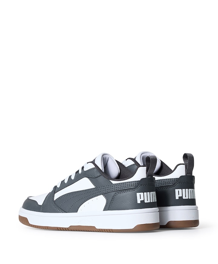 Puma reboud V6 low jr jongens sneakers grijs