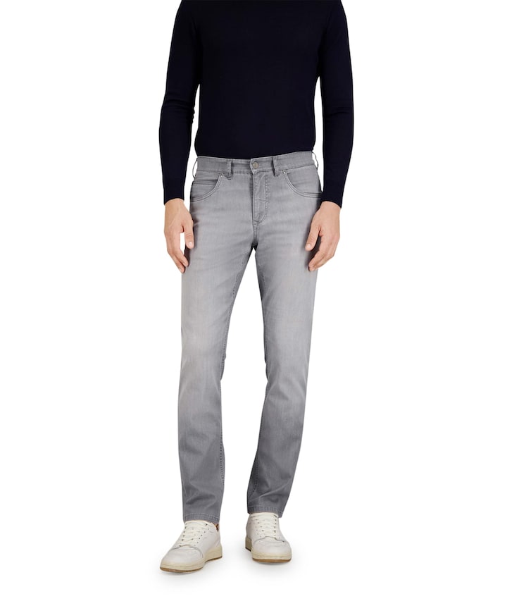 5-Pocket Modern Fit heren jeans grijs