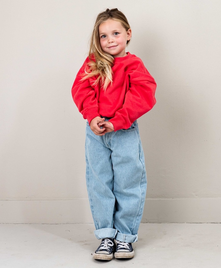 meisjes jeans blauw