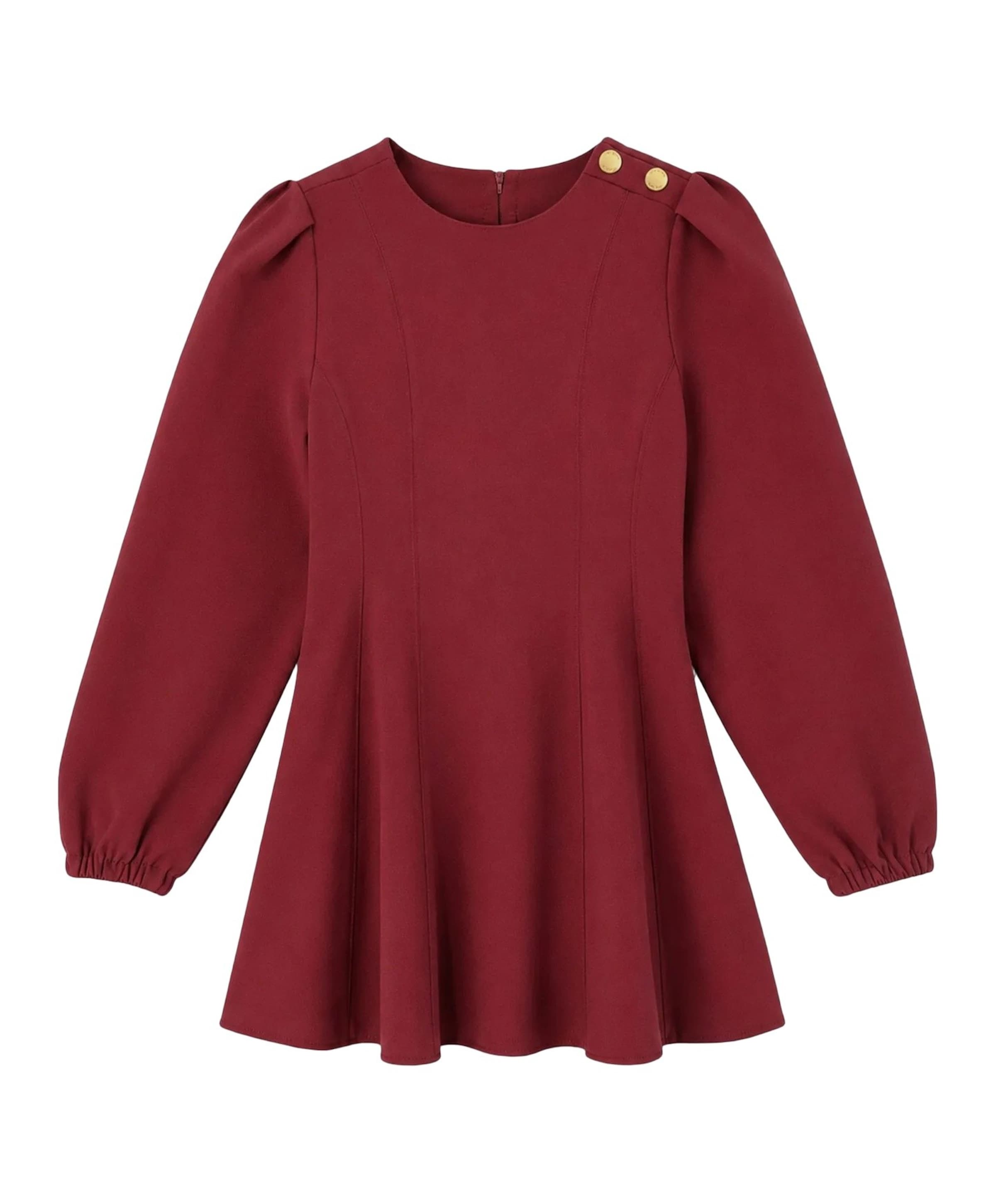 Meisjes jurk bordeaux