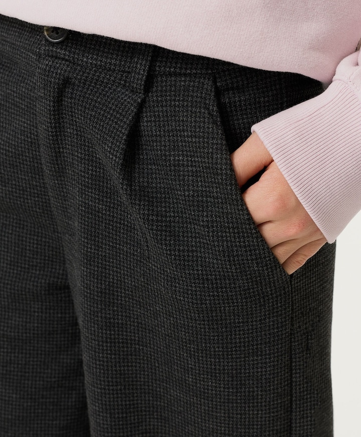 meisjes broek grijs