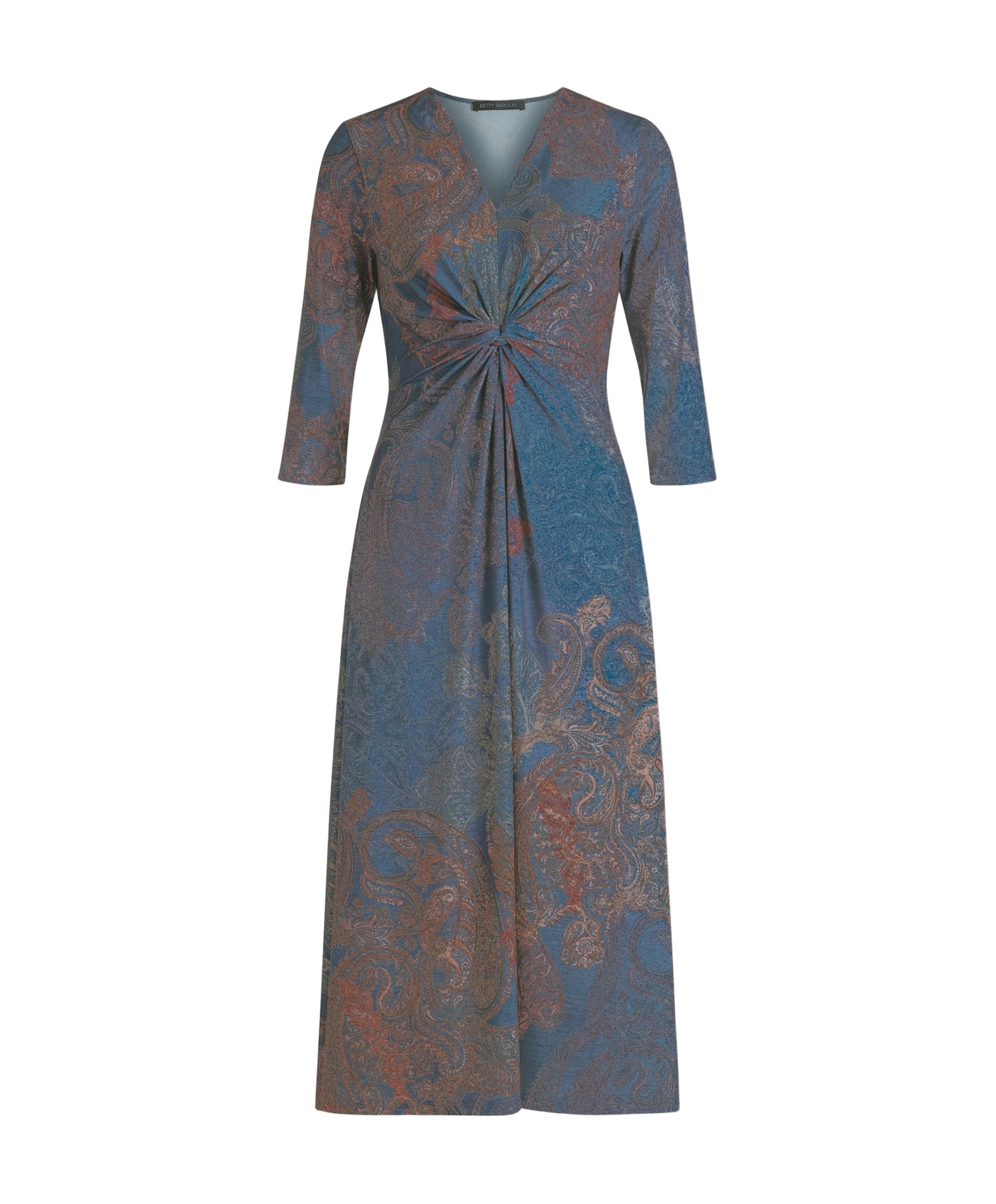 Dames jurk blauw