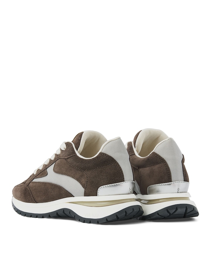Usher Riggs dames sneakers bruin