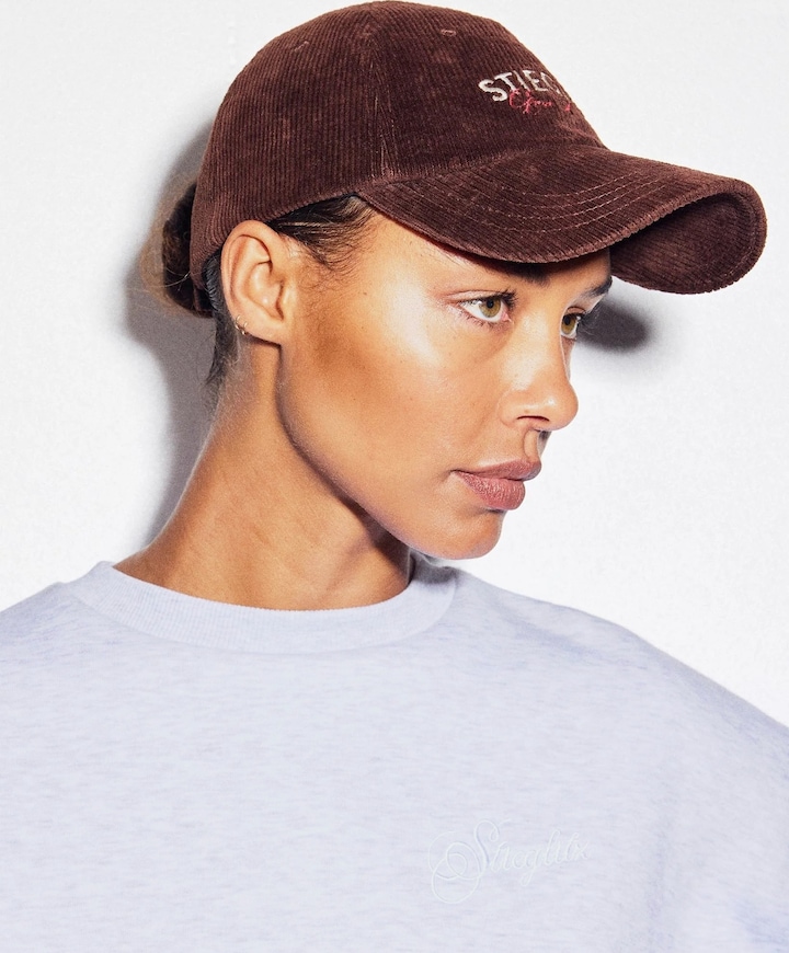 Dames cap bruin