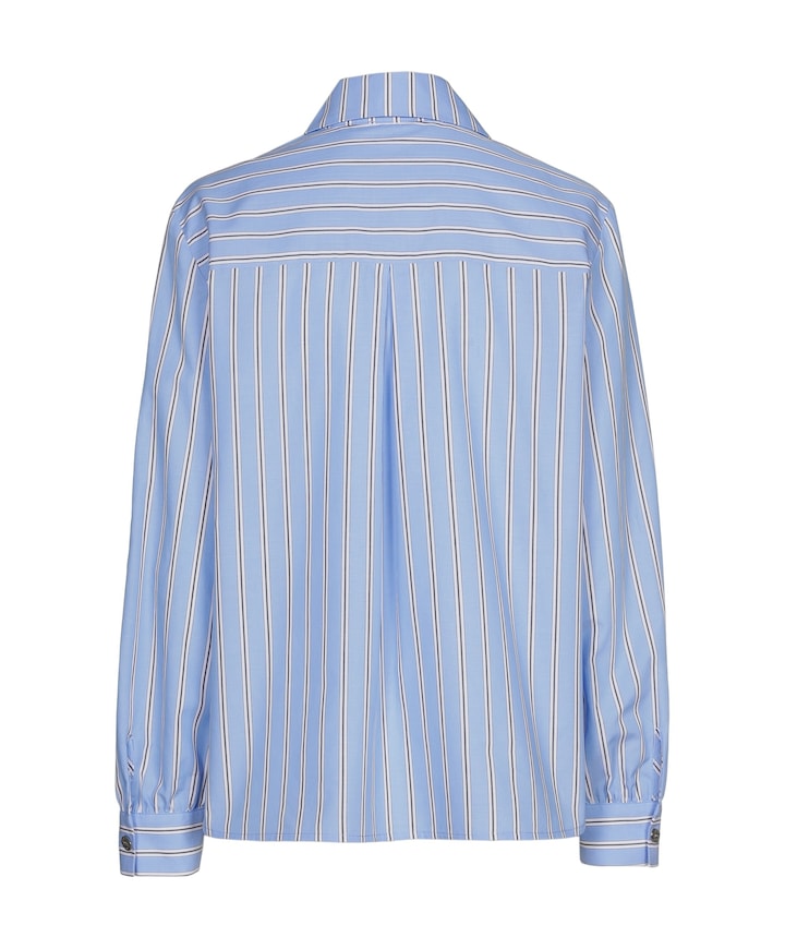 Dames blouse blauw
