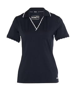 Dames polo blauw