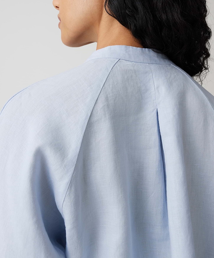 Dames blouse blauw
