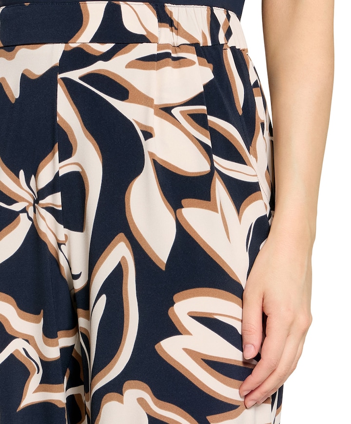 dames broek blauw