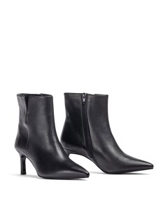 Loroya dames enkellaarzen zwart